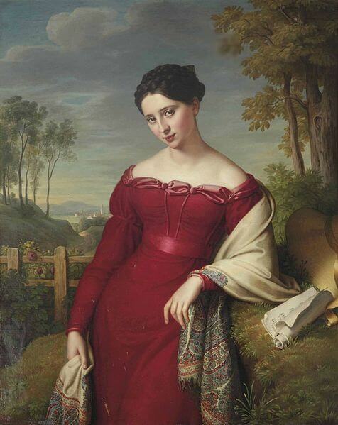 Lady in Red artwork