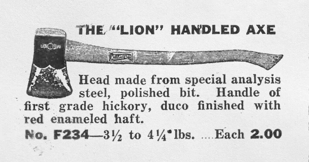 Axe Ad 1936